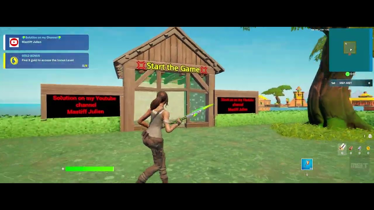 How YOU Can Complete Level 1 in Fortnite ESCAPE ISLANDS 2? Tutorial