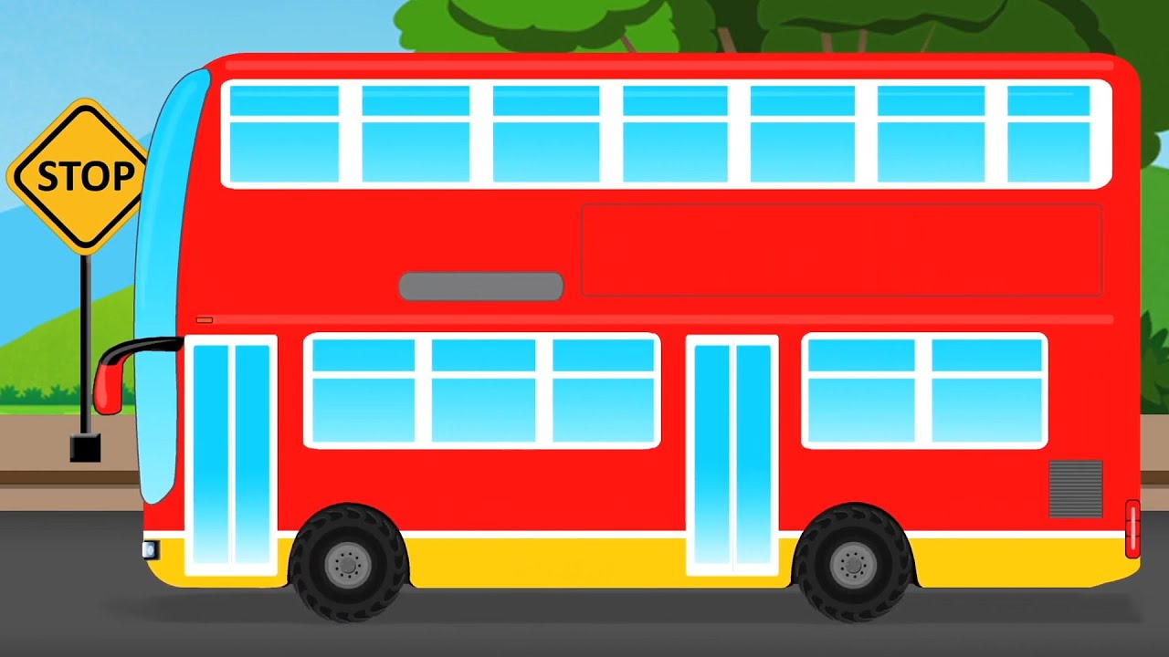 London Bus Formation & Uses, Animated Cartoon Video For Kids