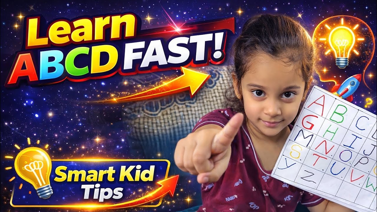 Parents Must Watch! ABCD Kaise Sikhaye 3 Din Me 😲