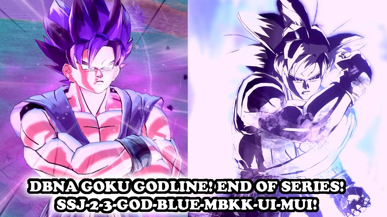 GOKU BLESSED BY GODS BLOOD! GODLINE GOKU (SSJ-2-3-GOD-BLUE -MBKK-UI-MUI)! END OF DBZ! DB Xenoverse 2