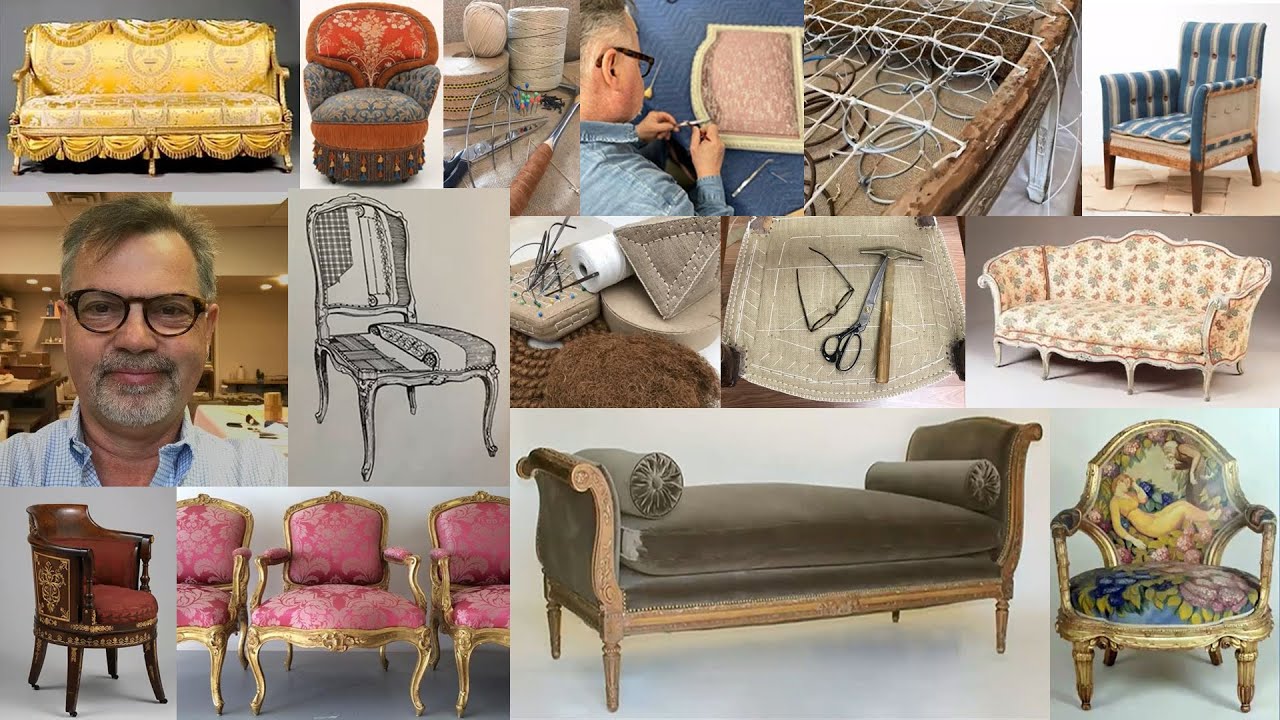 GSMT - French Upholstery Then and Now with Bruno Paulin Lopez, Master Artisan in Upholstery
