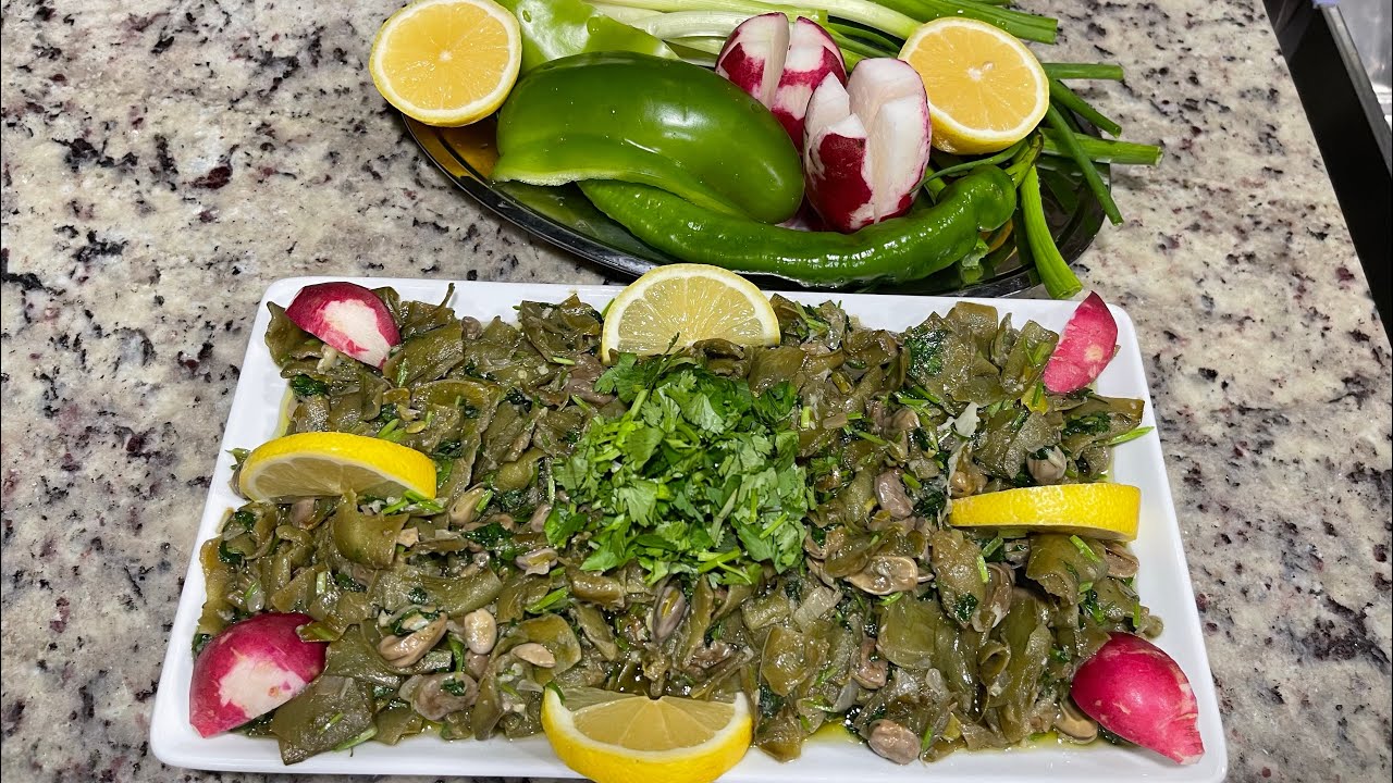 الفول الأخضر المقلى بالكزبرة والثوم 🧑‍🍳