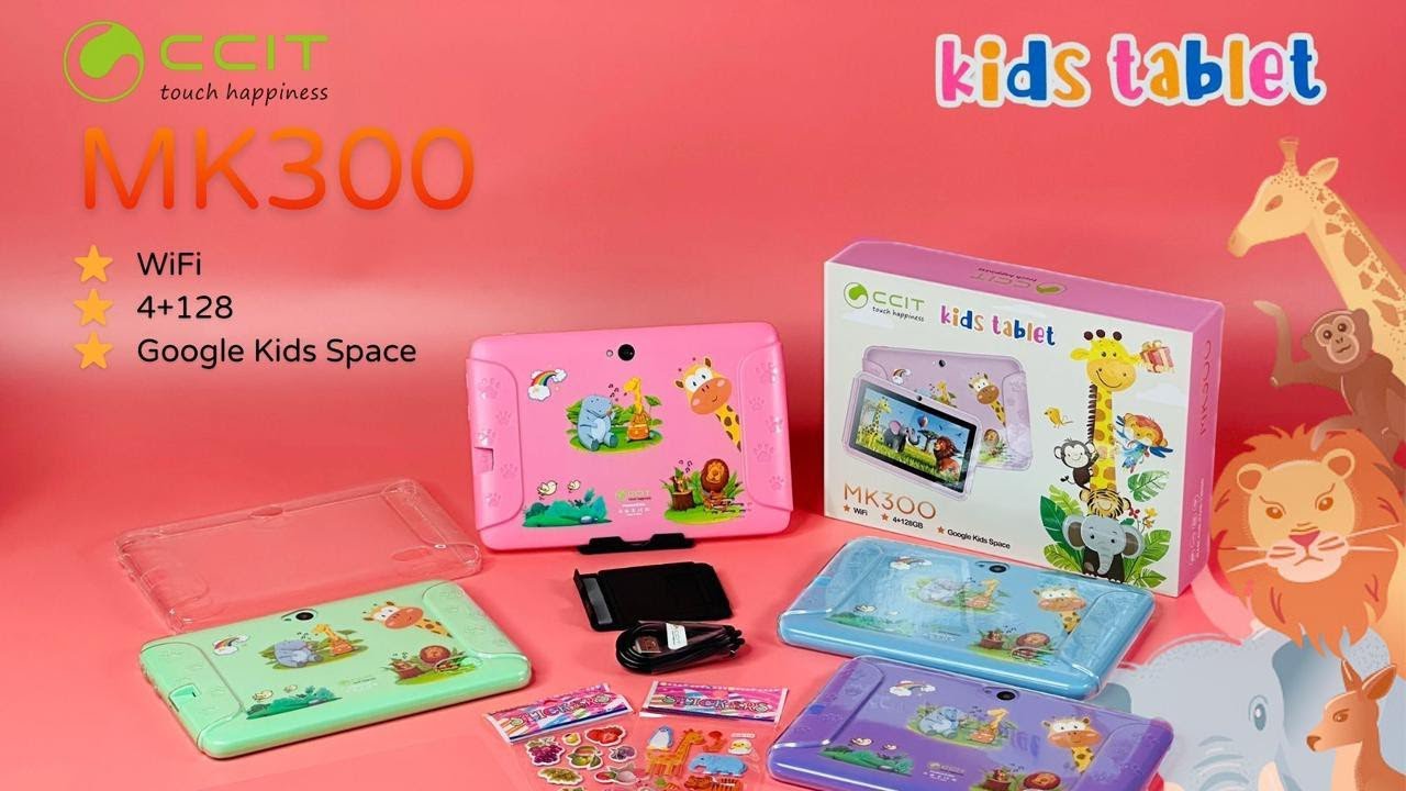 CCIT MK300 Kids Tablet WiFi 4+128 GB