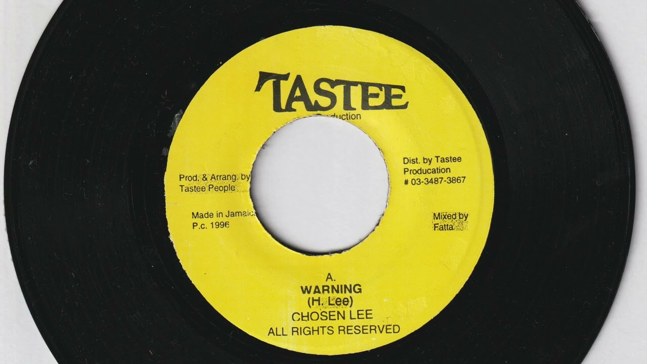 CHOZEN LEE _ WARNING  [1996 Tastee Production]