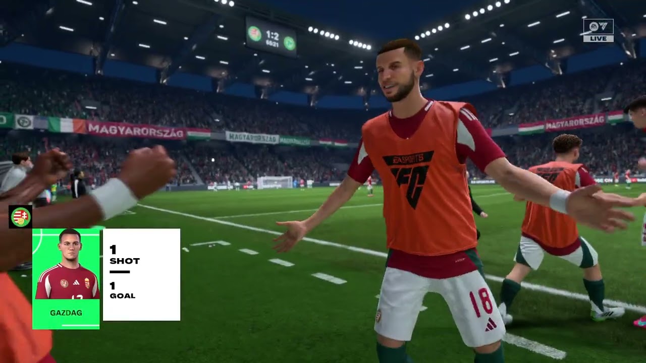 EA Sports FC 26 Magyar kommentátor mod 90% - Custom Tournament Magyarországgal#4