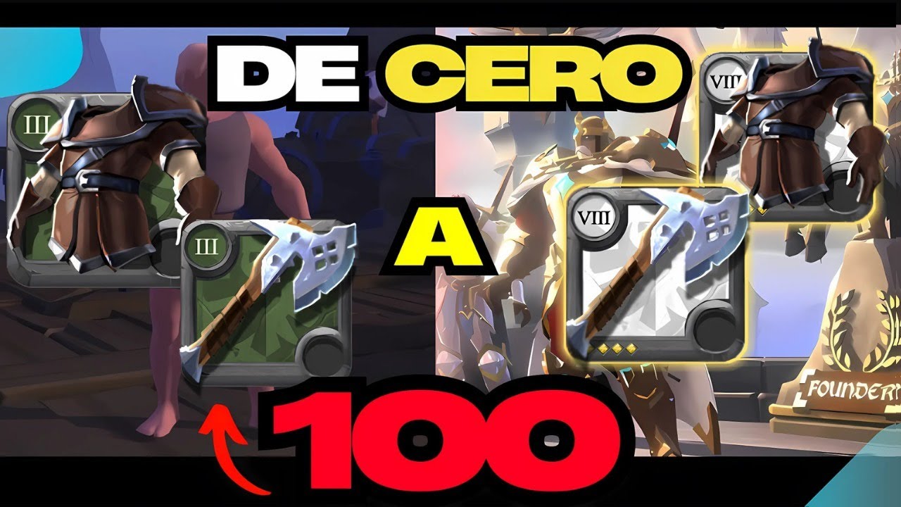 Aprende Como iniciar con hacha de guerra Albión Online.