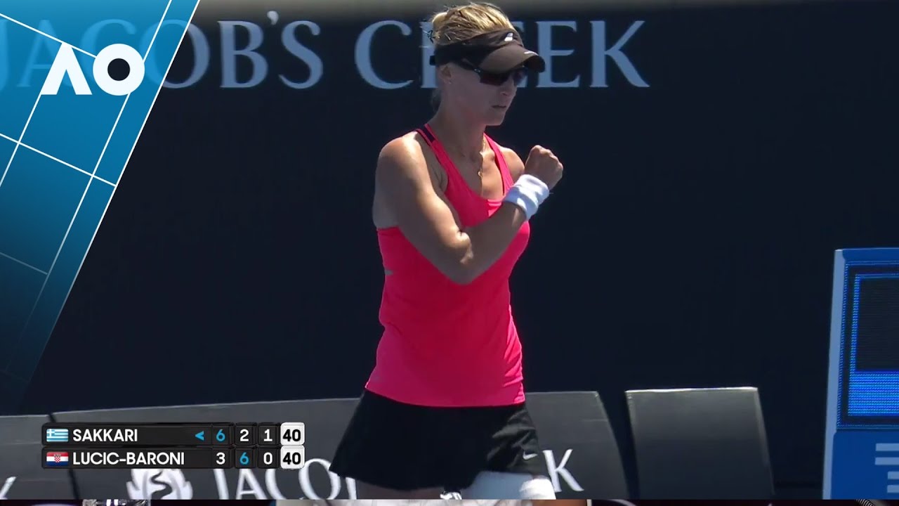 Sakkari v Lucic-Baroni match highlights (3R) | Australian Open 2017