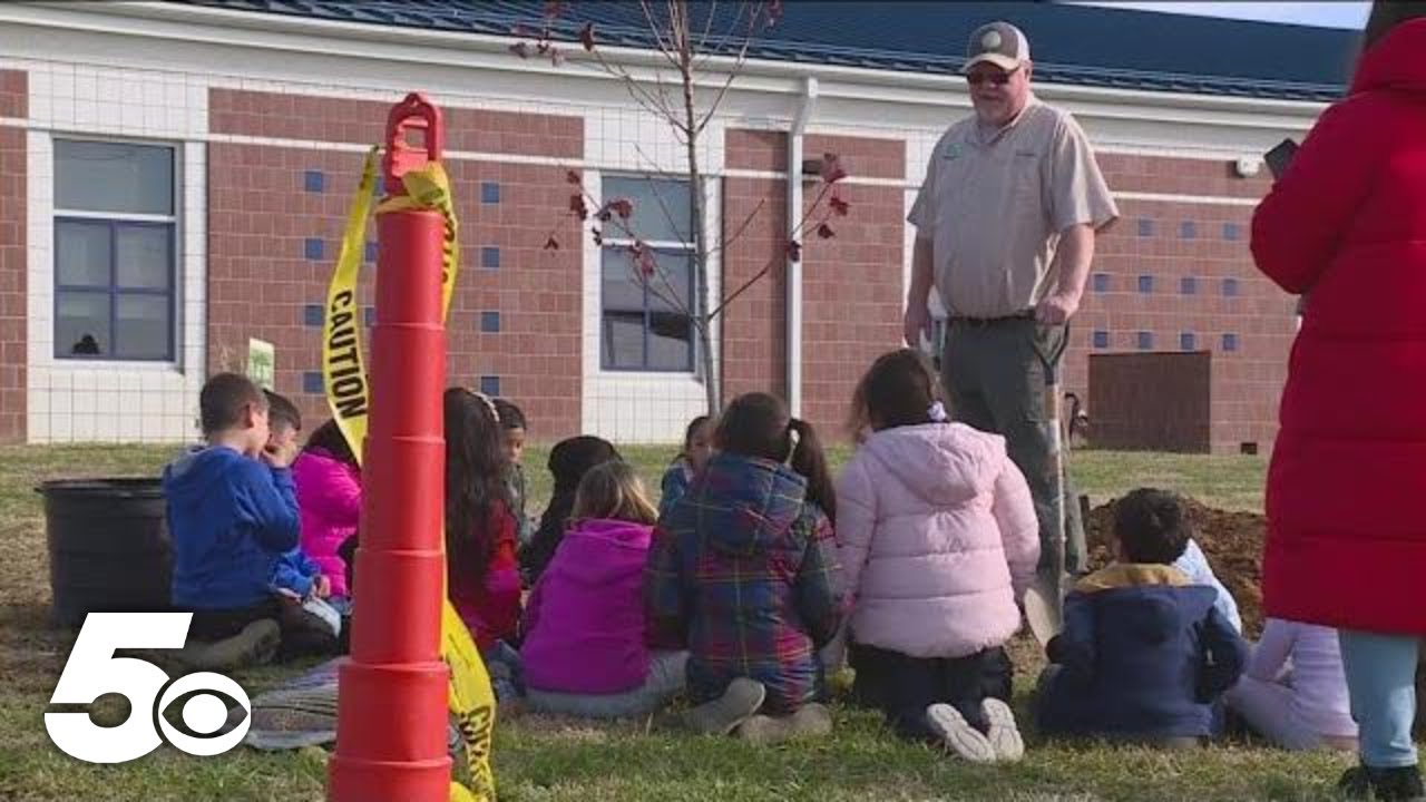 Springdale's Knapp Elementary plants trees for the future