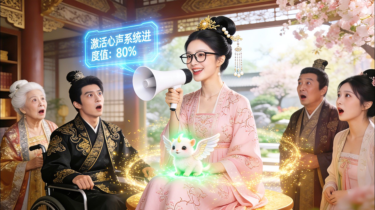 【全集】她穿书成恶毒女绑定系统，本想旁观剧情吃瓜，不料系统故障家人都能听见她的心声，带豪门家族逆天改命，从万人嫌到全家团宠！#爽劇 #短剧