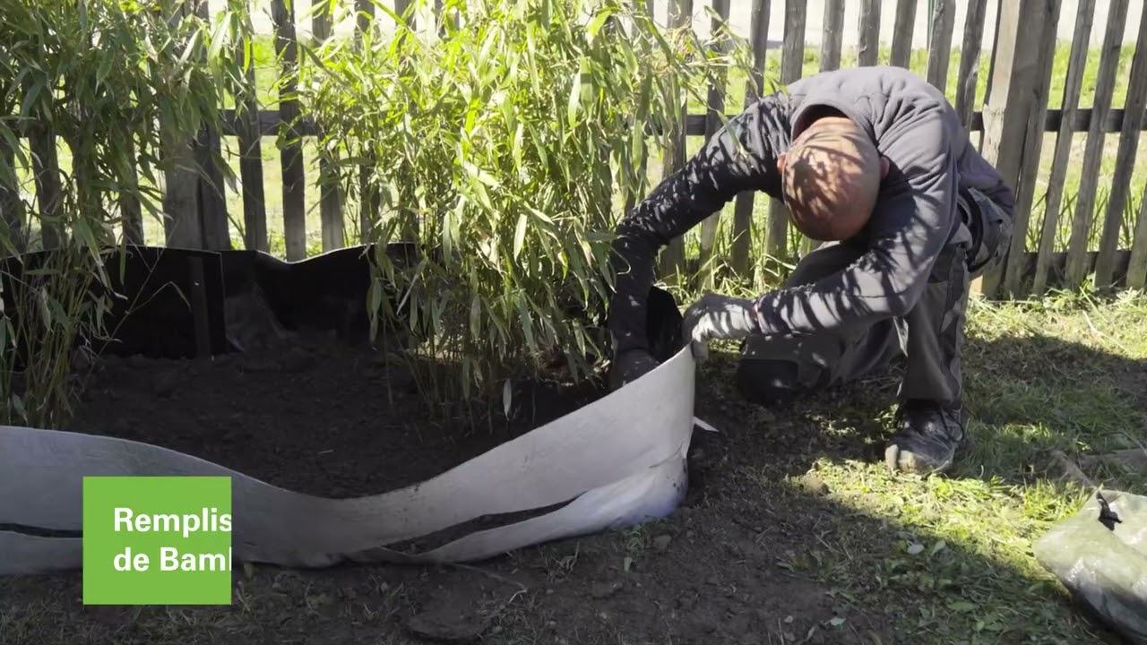 Découvrez le géotextile anti-racine BAMBOO STOP PRO !