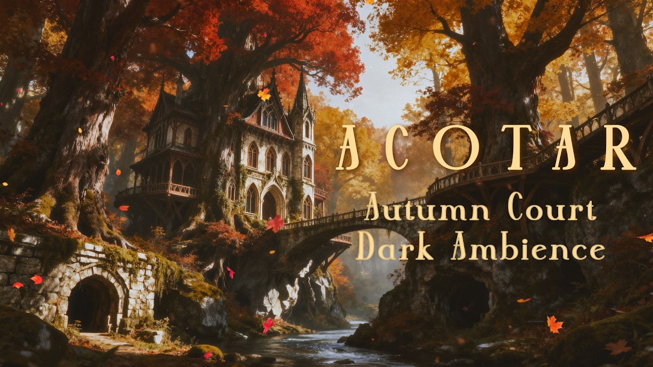ACOTAR Autumn Court | Dark Fantasy Reading Ambience