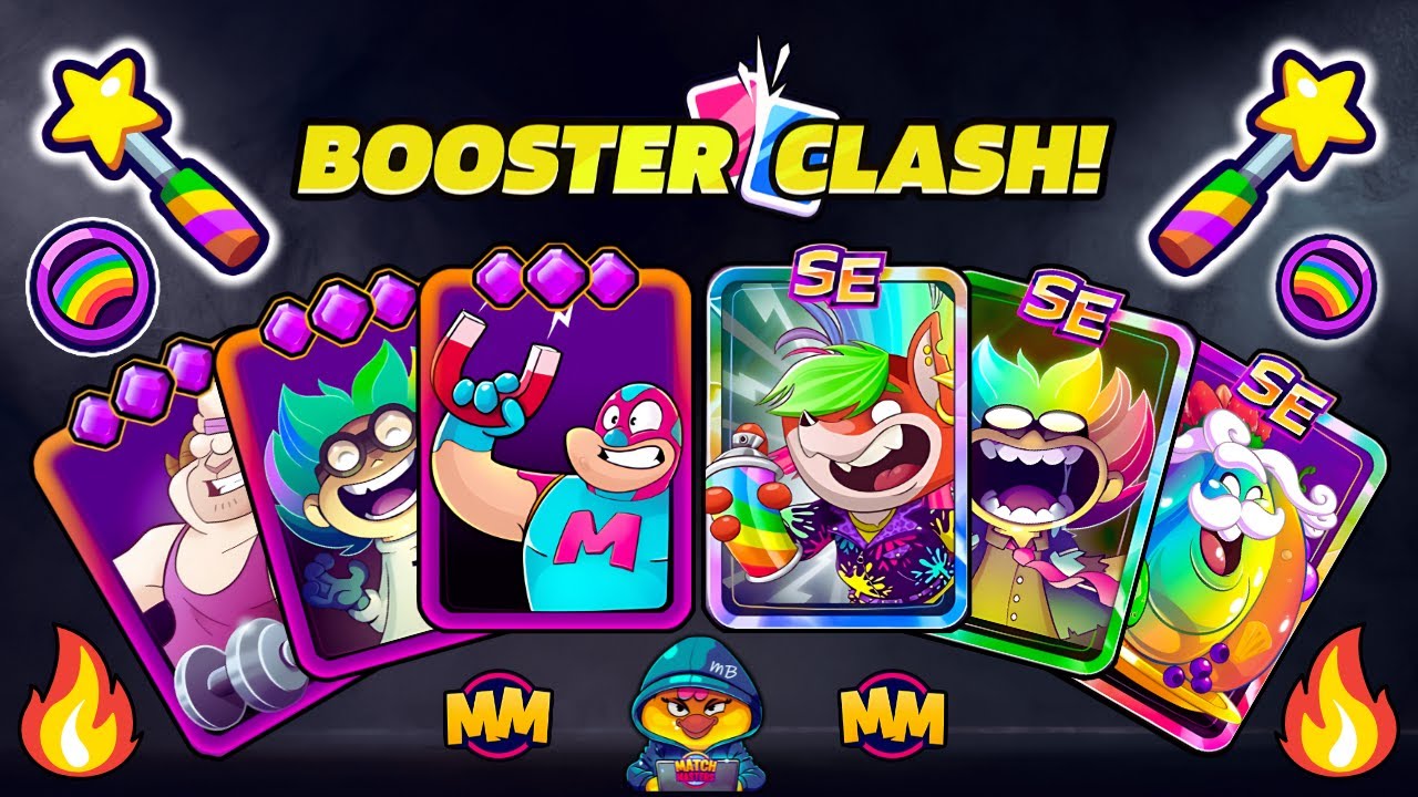 BEST WAY TO GROW YOUR BOOSTERS🔥 #matchmasters BOOSTER CLASH on COLOR CRUSH RAINBOW