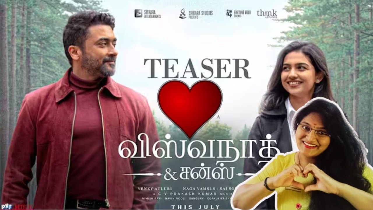 VISHWANATH AND SONS TEASER REACTION | SURIYA | MAMITHA BAIJU | RADHIKA S | GV PRAKASH | VENKY ATLURI
