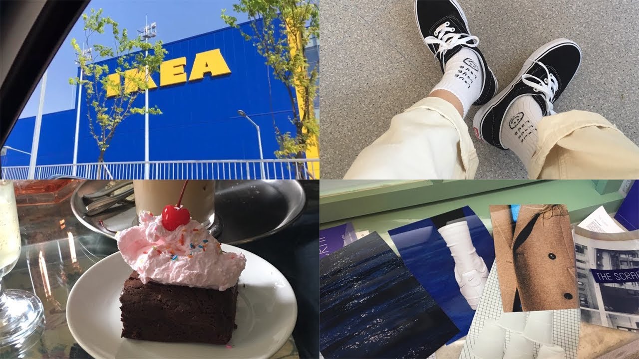 VLOG 놀고먹는 나날들의 기록🏄🏻‍♀️ IKEA • 딩가케이크 • BNHR • 죠지서울 • 프릭스커피 | KYURIN 규린