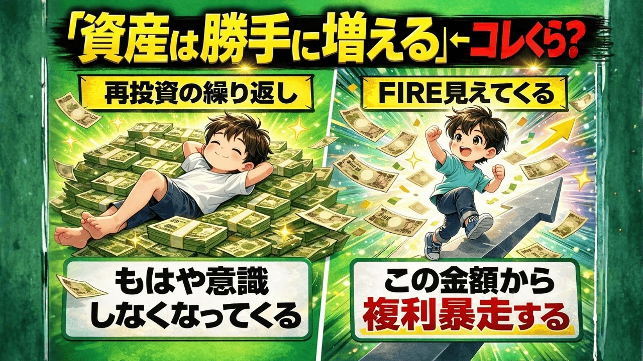 「寝てても増える」は実在した。労働の終わりを告げる“収益分岐点”の正体。|静かに学ぶ日本経済