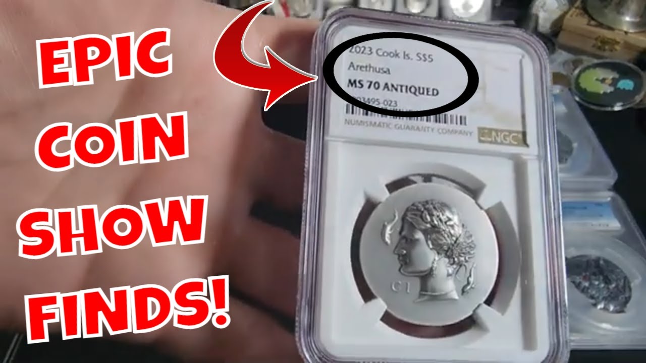 I Bought Epic Coins At The Grapevine, Texas Coin Show!