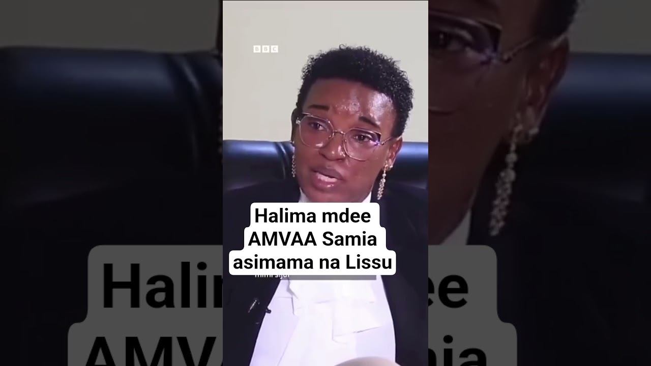 HALIMA MDEE BREAKS SILENCE AND CALLS ON PRESIDENT SAMIA TO RELEASE LISSU IMMEDIATELY