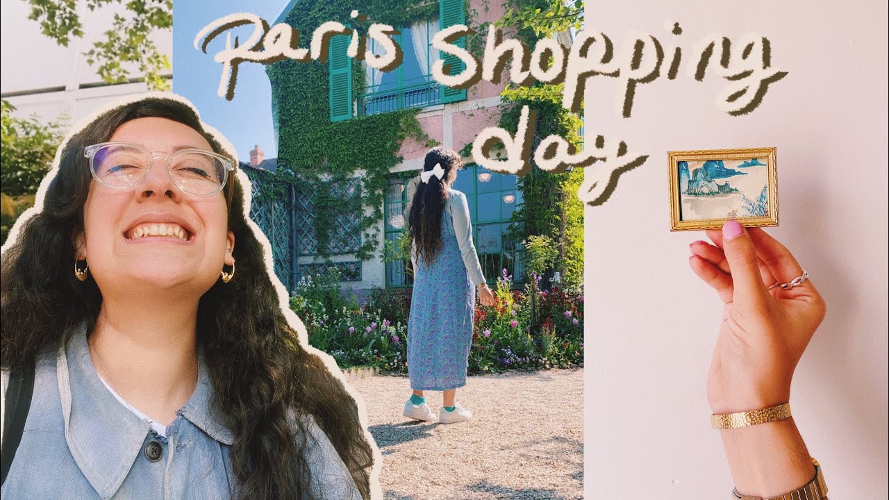 Paris Thrifting Adventure | prints, flowers, and a tiny gold frame ✨