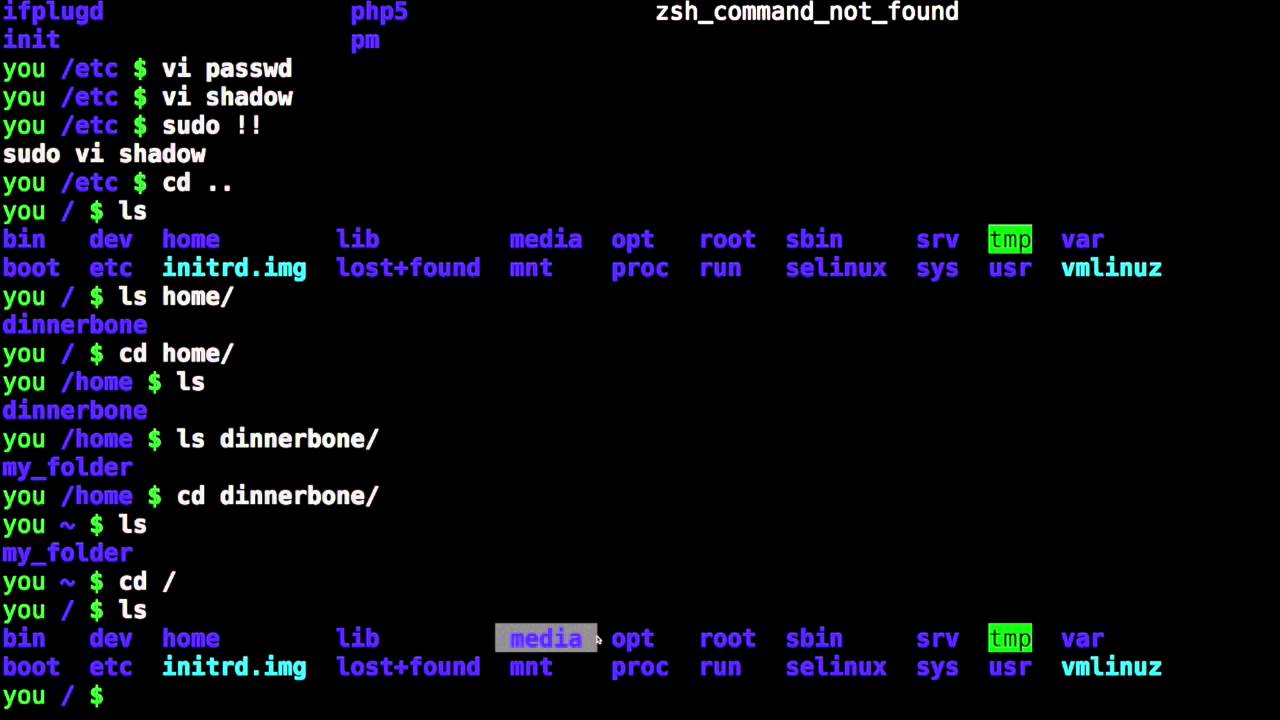Linux 002 - The Root File System