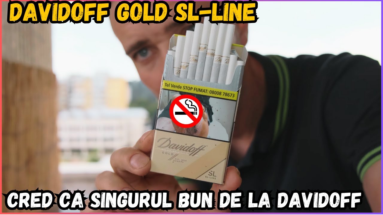 DAVIDOFF GOLD SL-LINE Cred Ca E Singurul Davidoff Care Imi Pot Spune Ca Imi Place si e Acceptabil