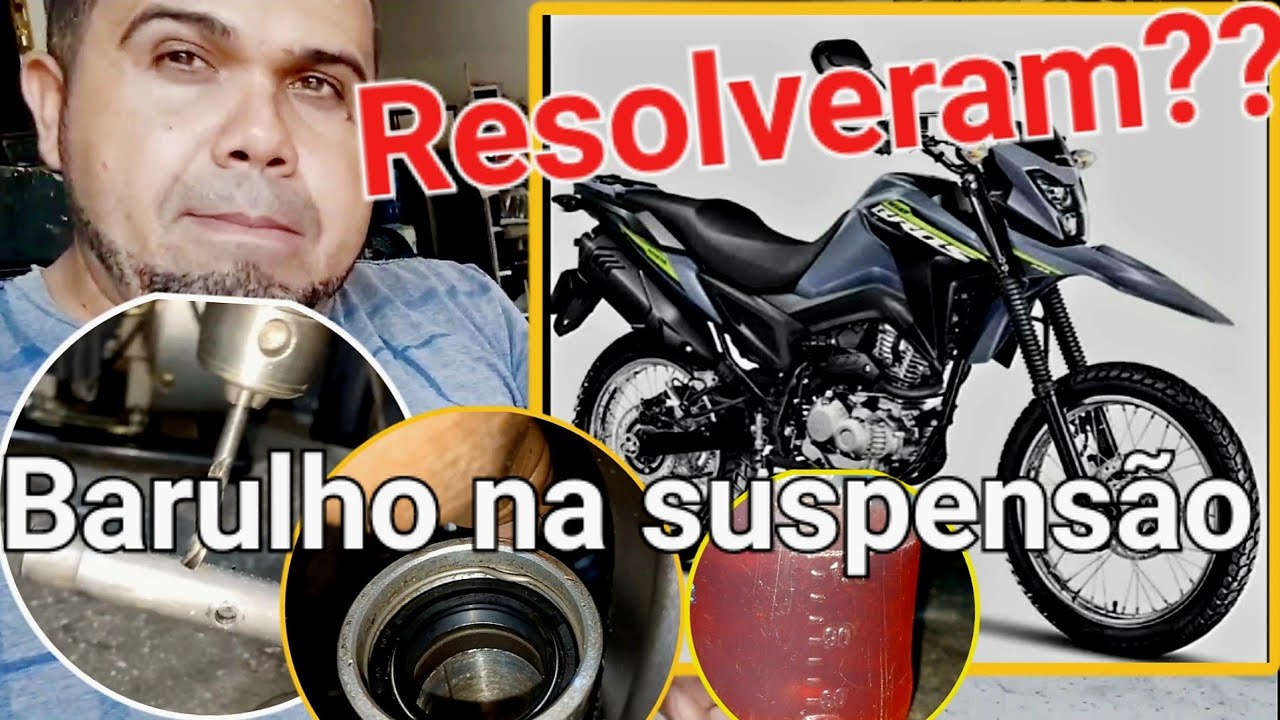 Será que na Bros160 2025 foi resolvido defeito crônico barulho na suspensão dianteira?
