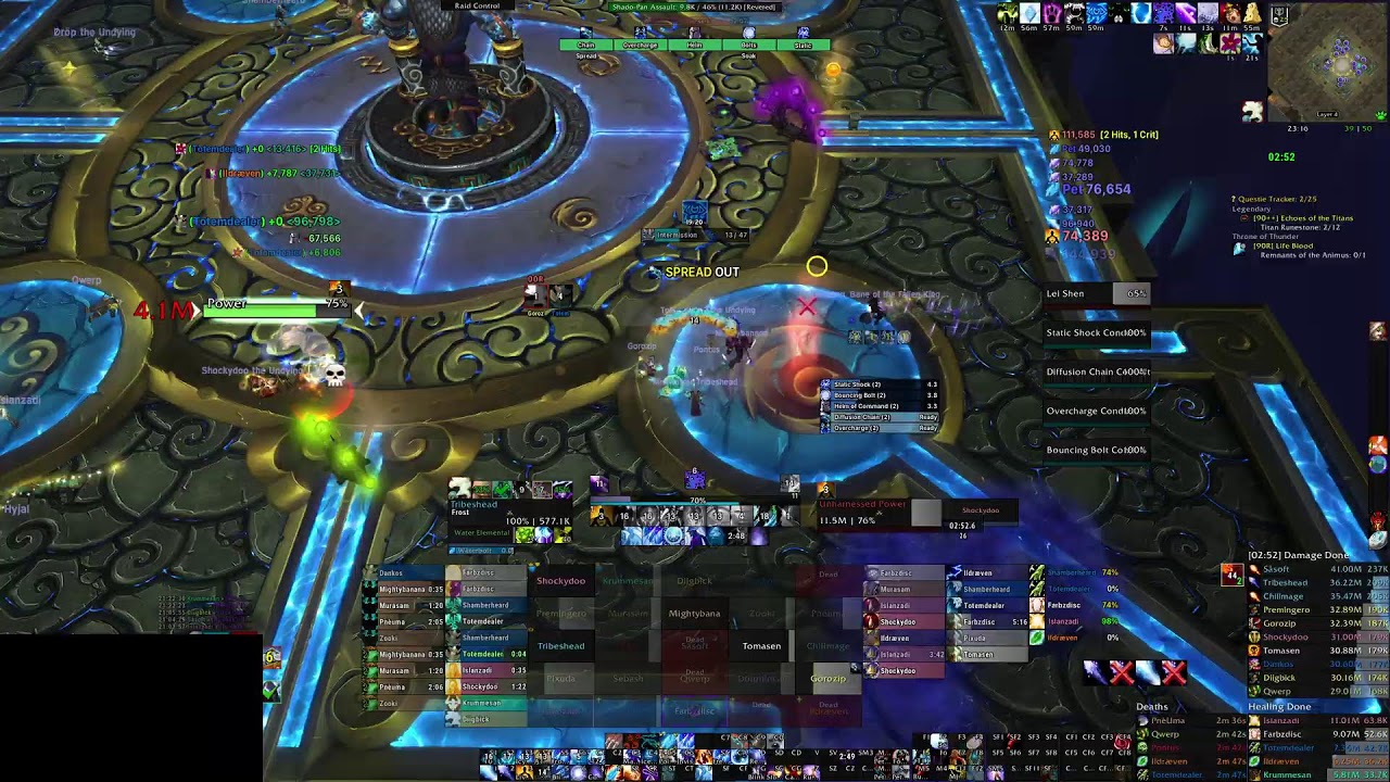 Throne of Thunder 25H Progression Raid | Frost Mage | Week 7 | MoP Classic