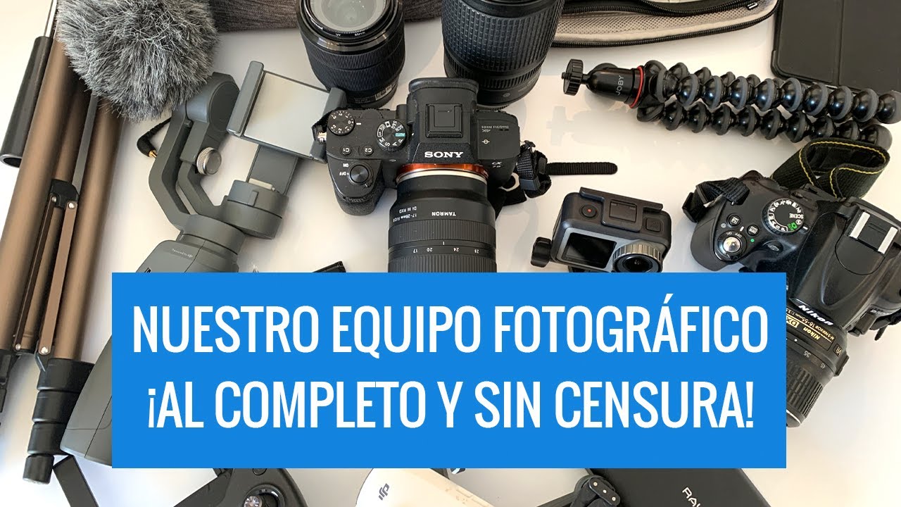 🔴 NOS HEMOS GASTADO 15.000€ EN NUESTRO EQUIPO FOTOGRÁFICO 📸 | Comiviajeros.com🌍