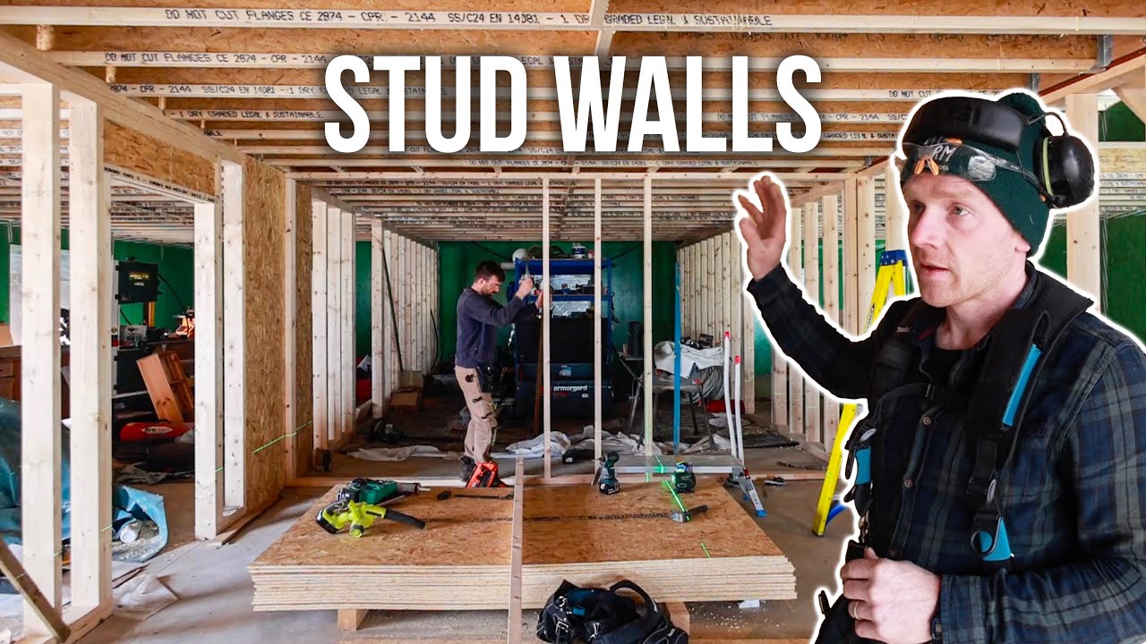 Self Build Barn Conversion STUD WALLS