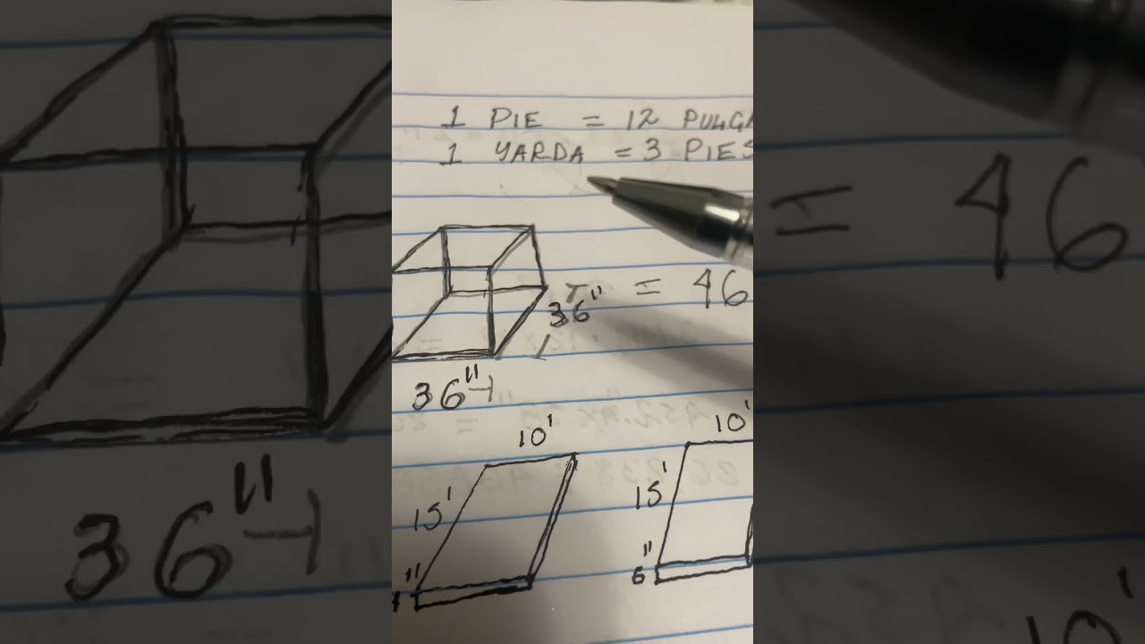 Como calcular las Yardas de concreto