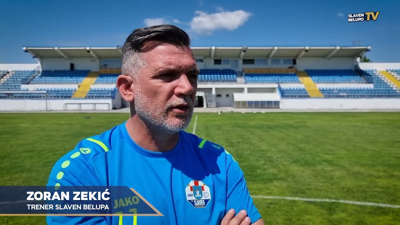 Trening u Velikoj || Izjava trenera Zekića