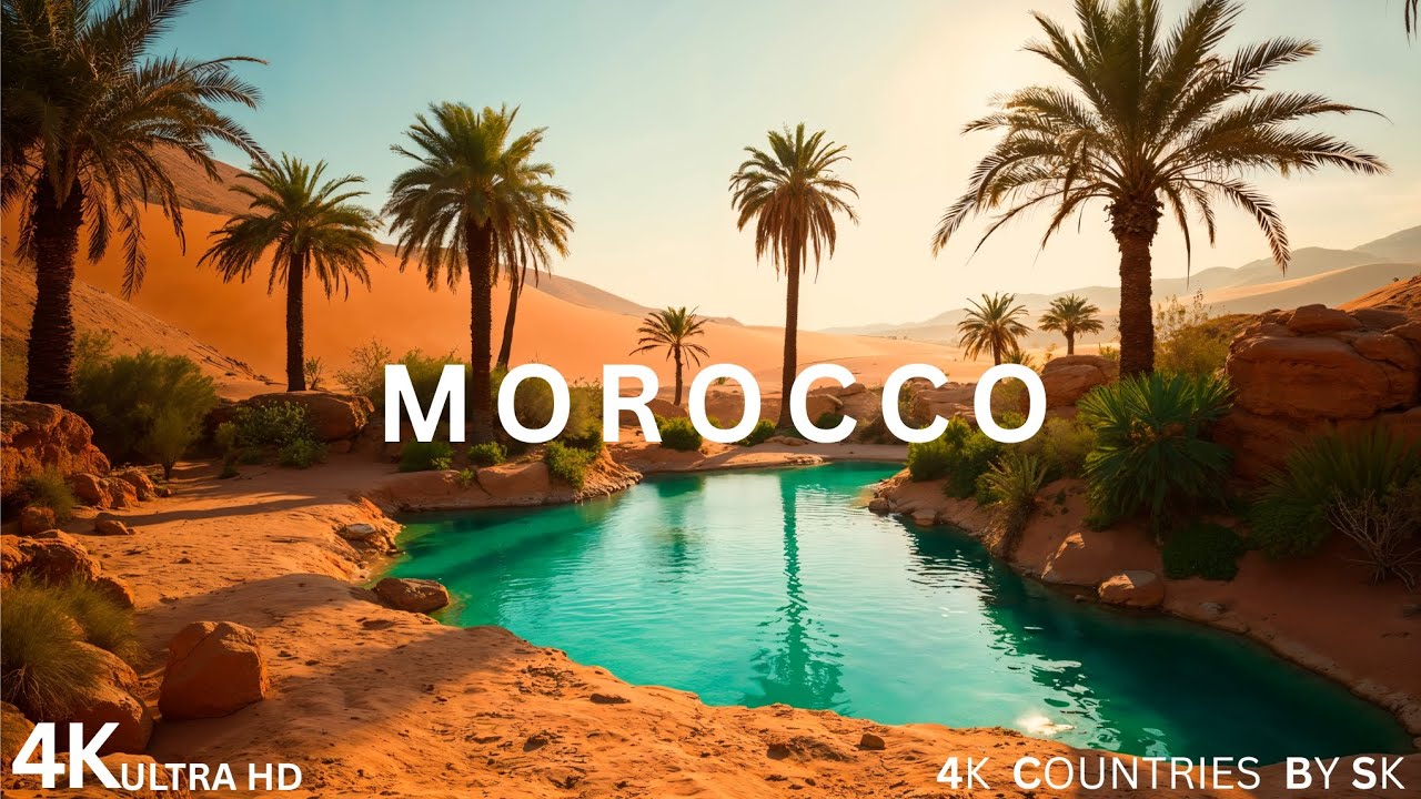 Morocco 4K - Scenic Relaxation & Hidden Gems  4k Countries by SK