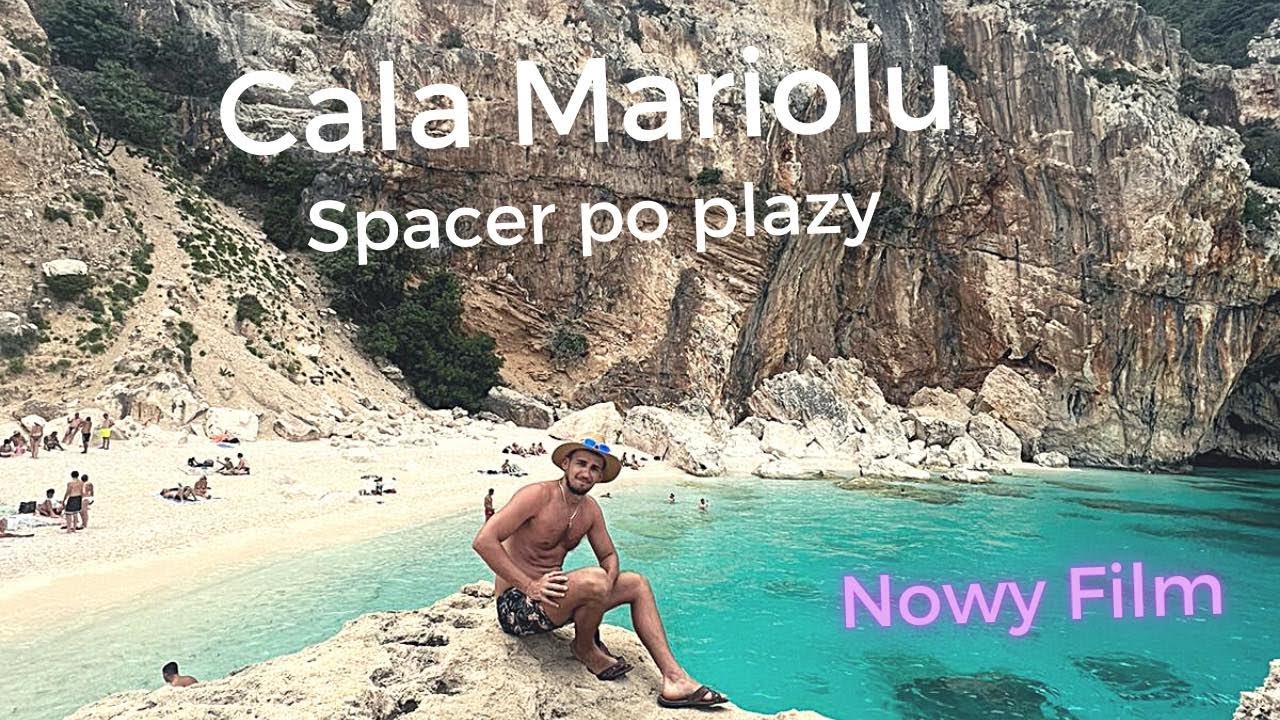 #11 Najpiękniejsza plaża Cala Mariolu 🇮🇹Sardynia, Włochy (beach walk)
