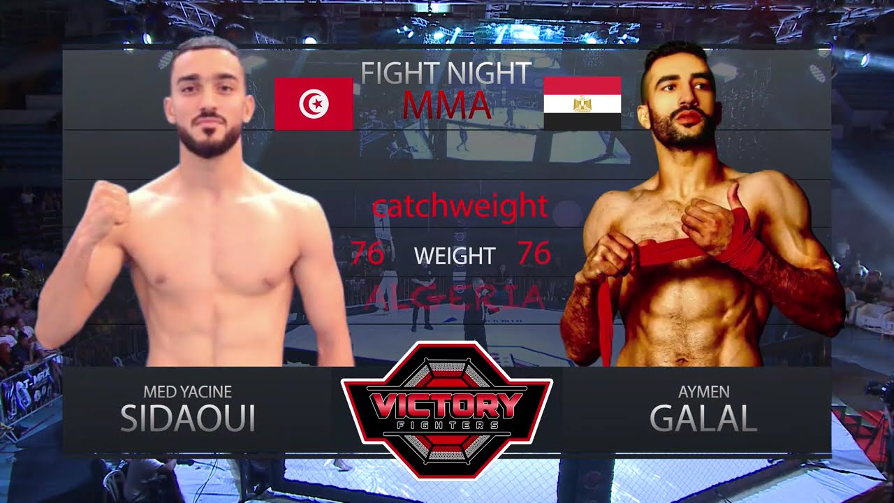 Ayman Galal  VS Mohamed Sidaoui  | WELTERWEIGHT 77KG | VF002 COMBAT 13