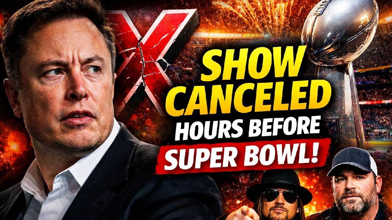 ELON MUSK FORCED TO CANCEL TURNING POINT USA SUPER BOWL HALFTIME SHOW ON X