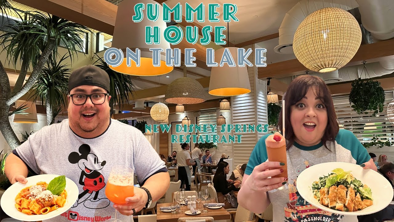НОВЫЙ летний домик на озере — Disney Springs | Обзор ресторанов и баров с печеньем | Walt Disney ...