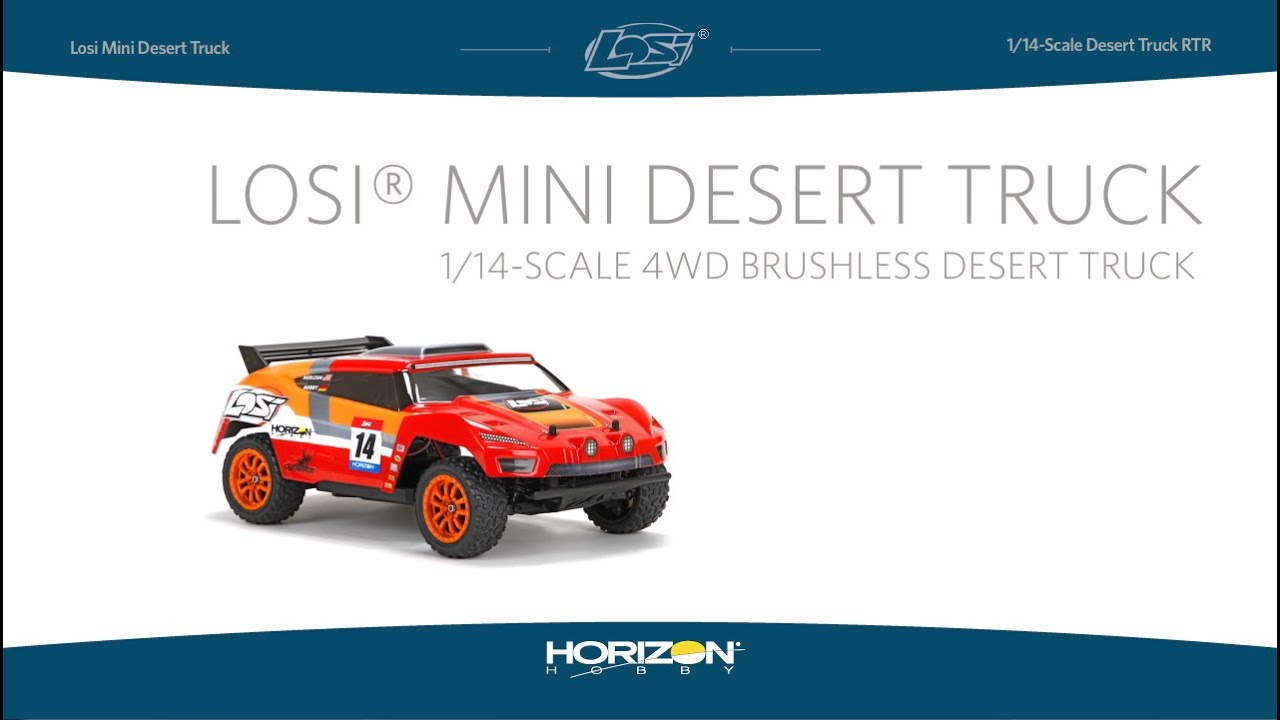 Losi 1/14 Mini Desert Truck 4WD RTR