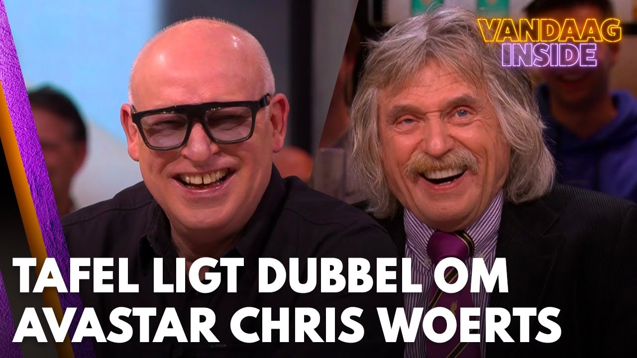 Vandaag Inside-tafel ligt dubbel om Avastar van Chris Woerts | VANDAAG INSIDE