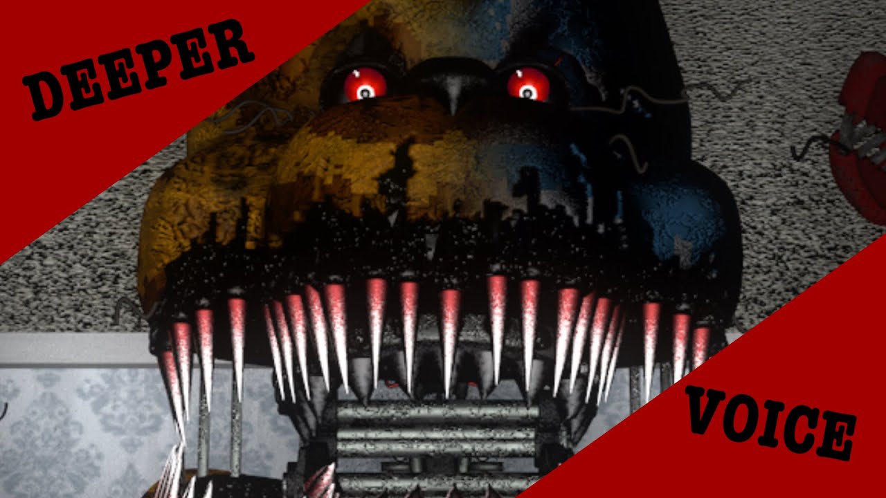 FNaF 4 - I Got No Time Deeper Voice Remake