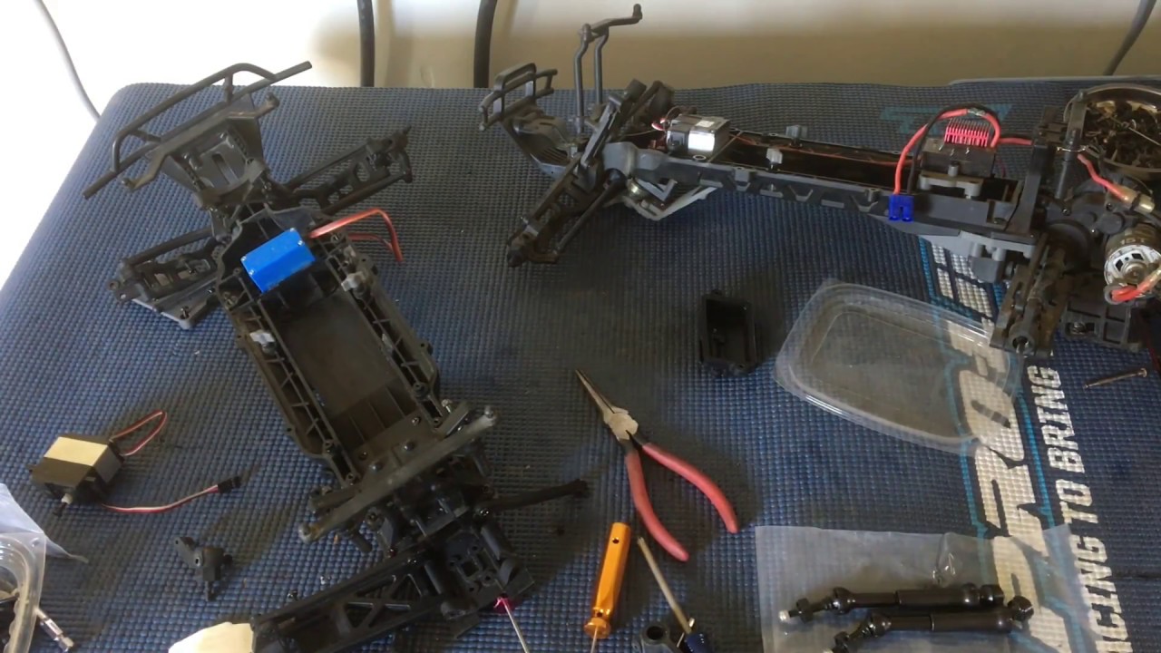 ECX Ruckus 2WD Rear Suspension Pins, Comparison to Traxxas Slash and Stampede 2WDs, Servo Upgrade