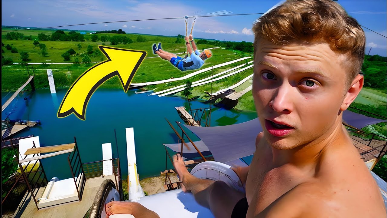 This Backyard Water Park Has NO RULES