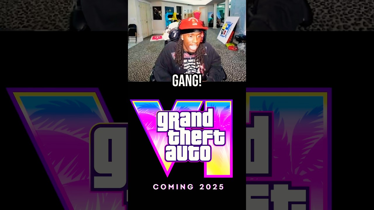 Kai Cenat Reacts To GTA 6 Being Delayed To 2026! 😳