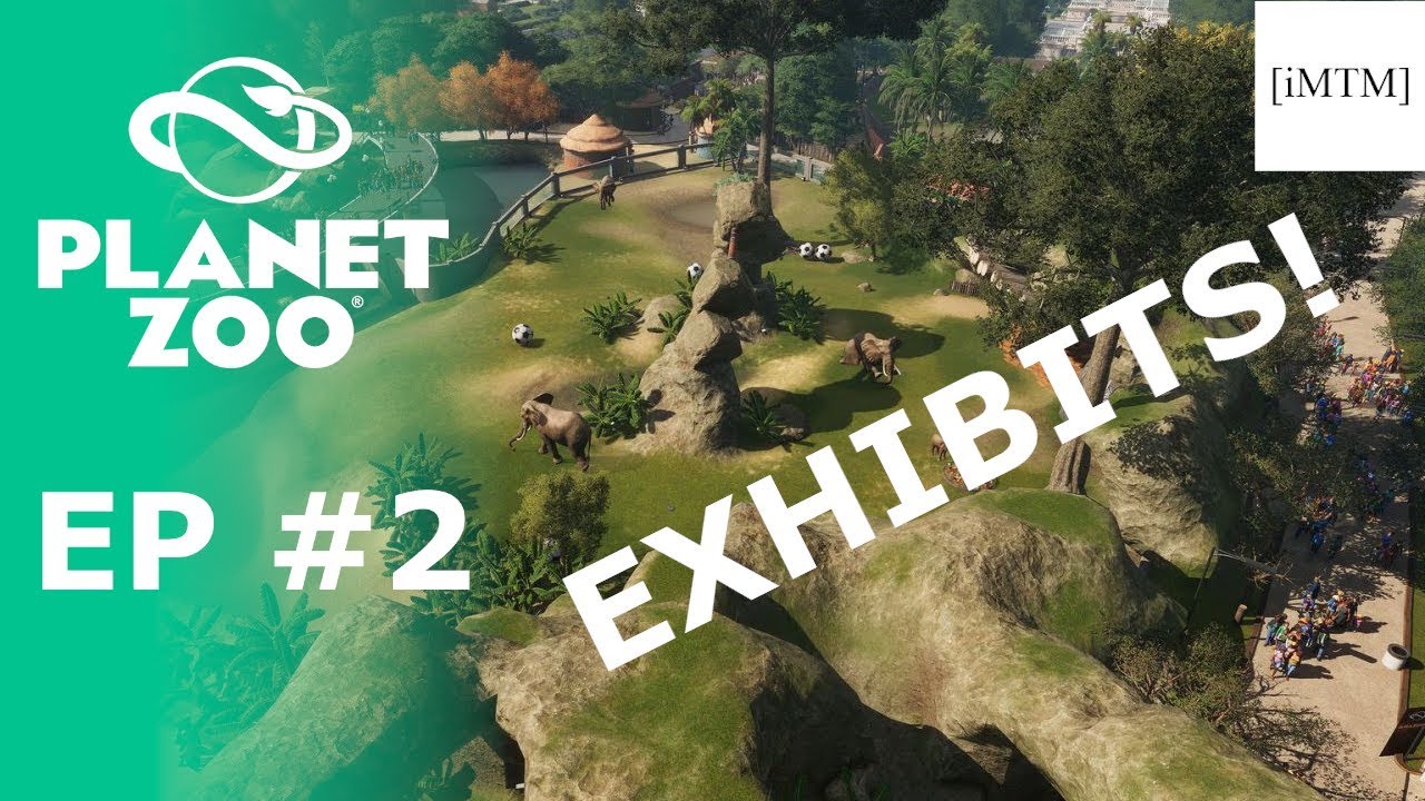 EXHIBITS AND MANAGEMENT - Eye of the Taiga - Planet Zoo #2 (Planet Zoo Gameplay / Let's Play)
