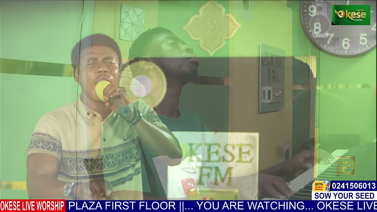 What an energetic Ghanaian Worship ministration by Divine Power at OKESE Live worship