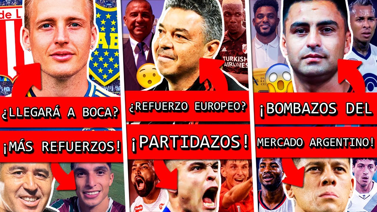 ¿BOCA compra esta FIGURA del FÚTBOL ARGENTINO?+ RIVER sorprende a EUROPA+ BOMBAS del MERCADO+ INTER