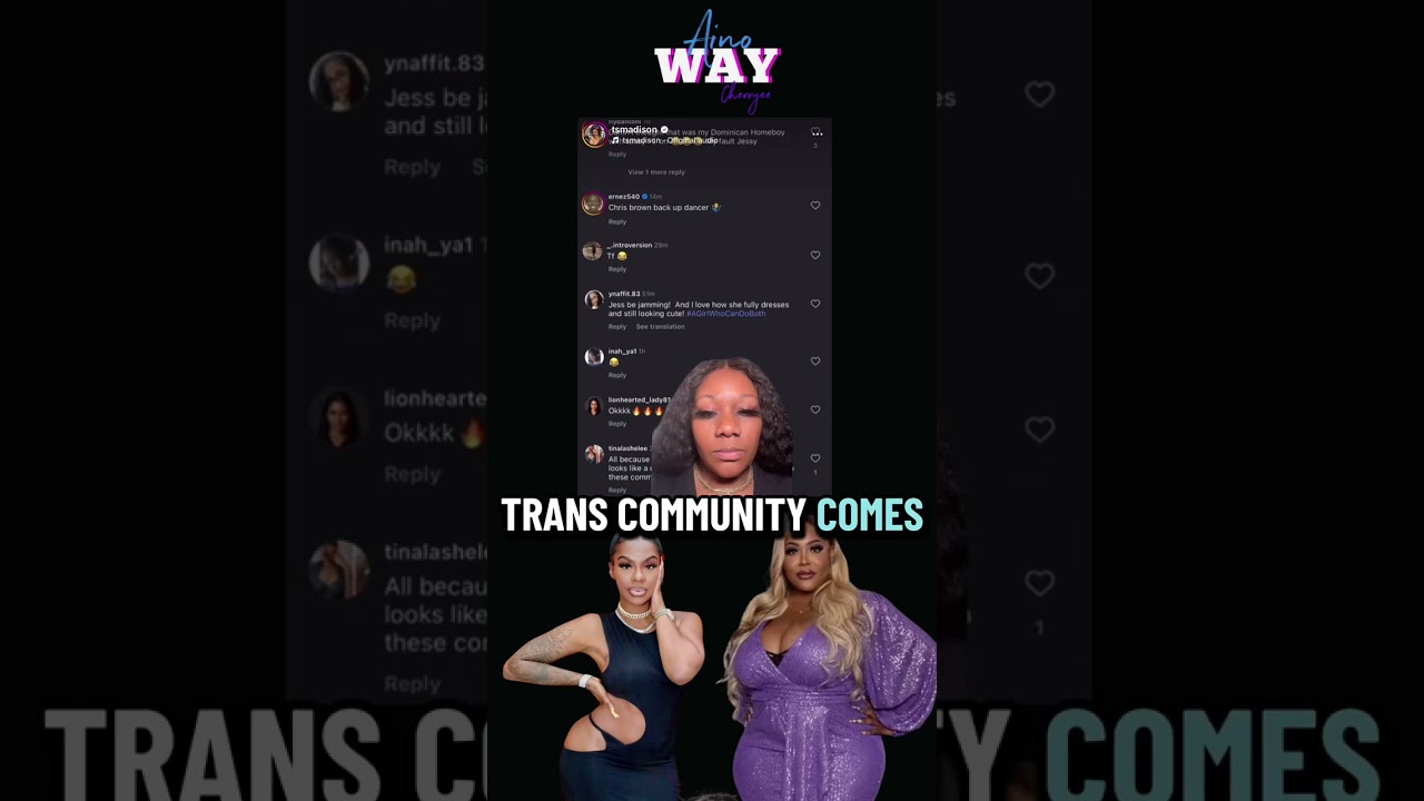Jess Hilarious vs TS Madison #hiphopnews #lgbt 