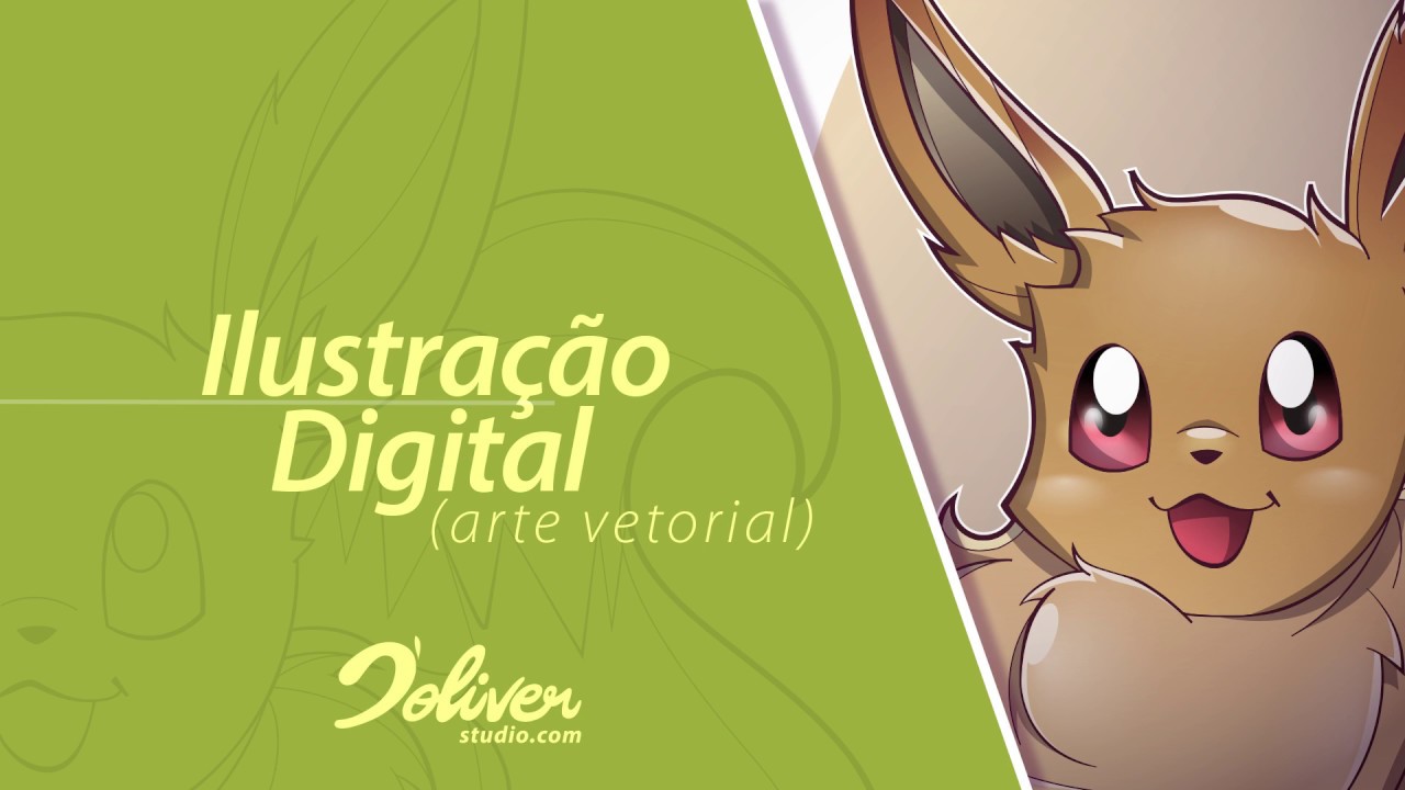 Ilustração Digital |  Arte Vetorial - Tutorial SpeedArt