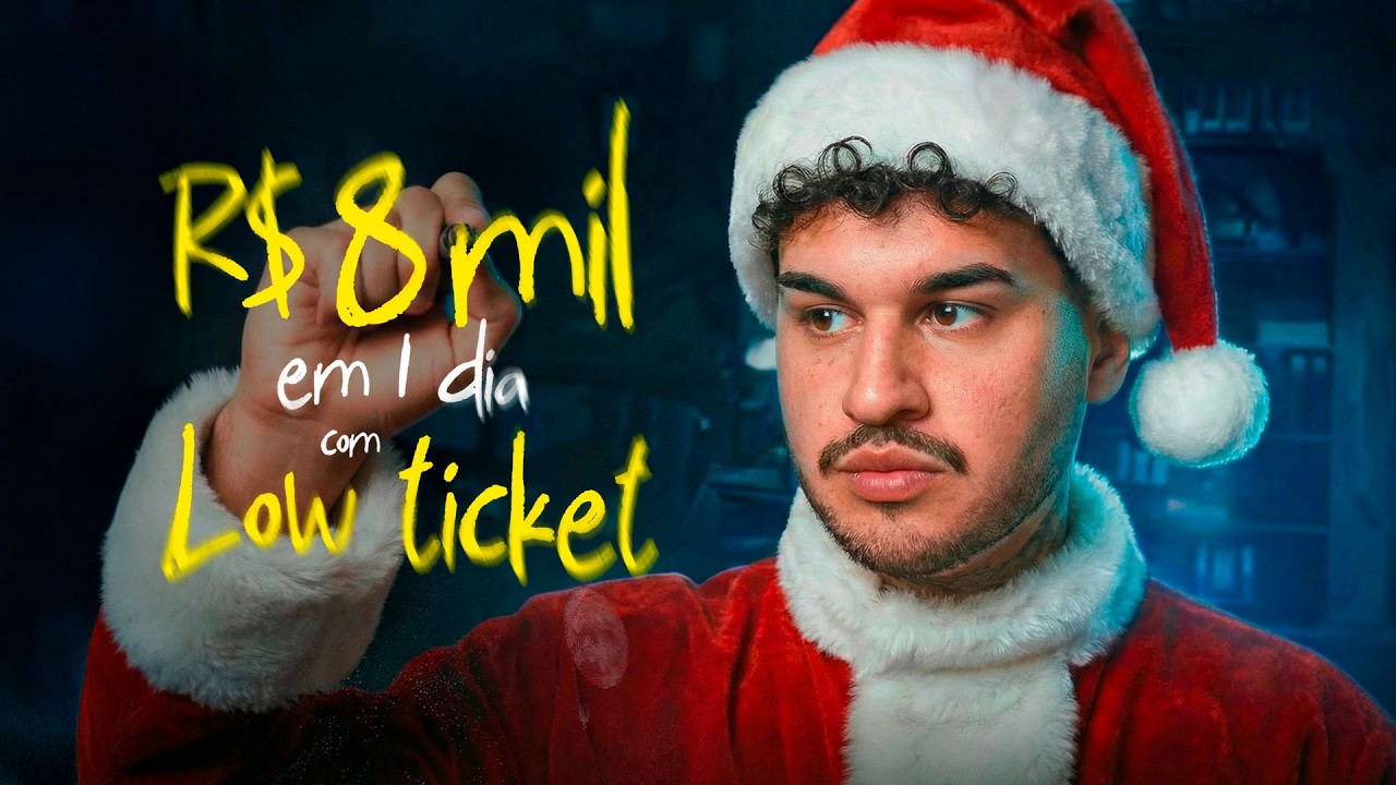 FATUREI R$ 8.000,00 EM 1 DIA COM VIDEOS DE PAPAI NOEL (mostrei criativos, página e campanhas)