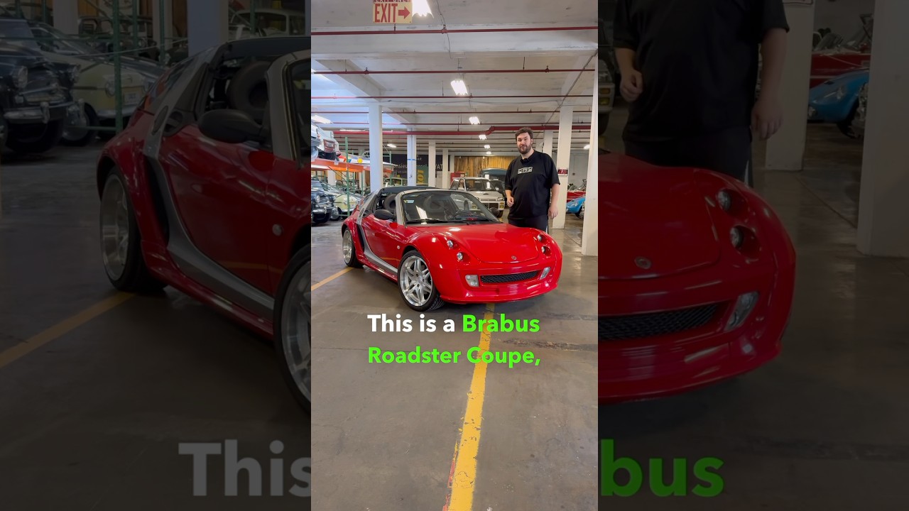The Mercedes You&rsquo;ve NEVER SEEN - Brabus Roadster Coupe!!!