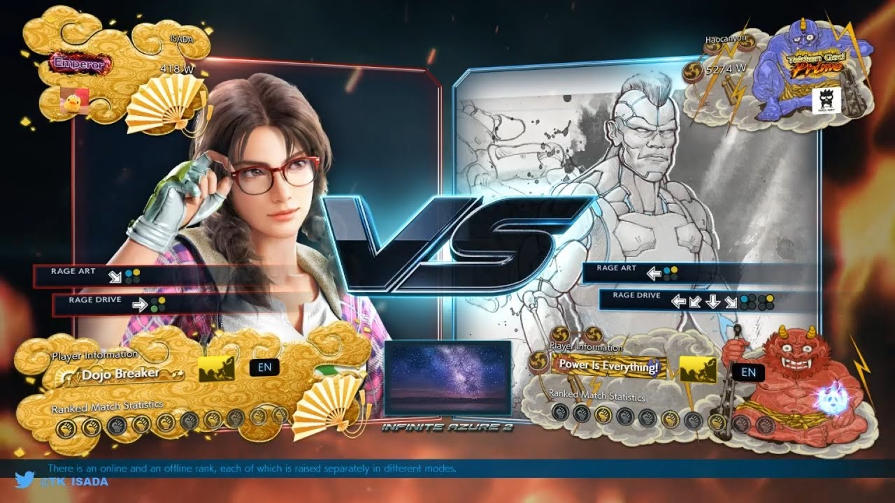 TEKKEN 7 : IZGA (Julia) vs Haocanyon (Jack) 190820