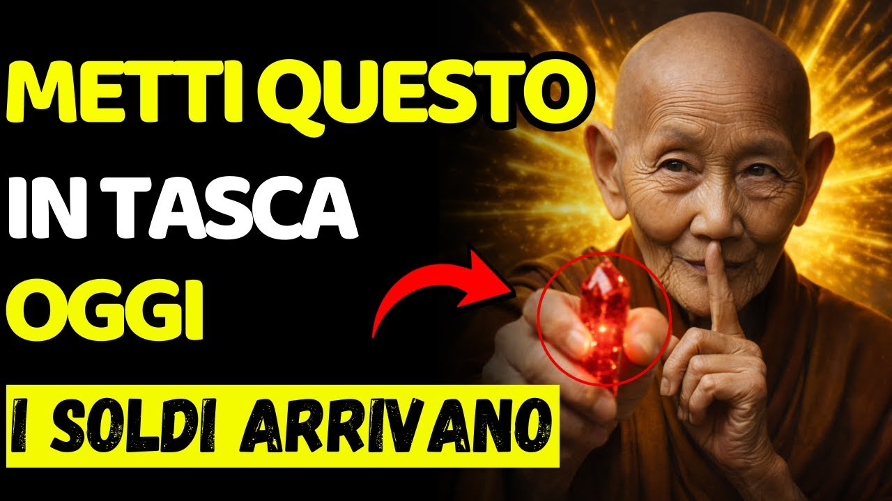 Non saltarlo: QUESTO in tasca attira soldi nel 2026 | Buddhismo